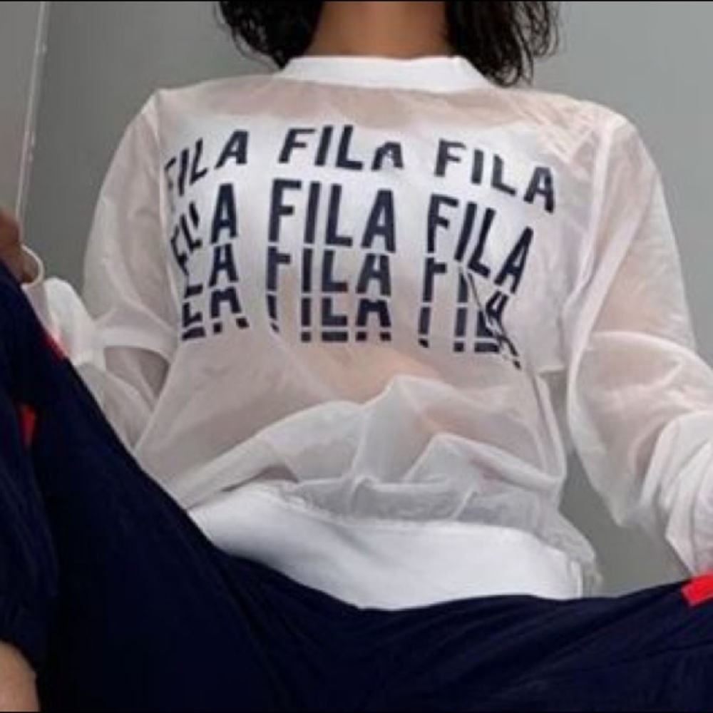 Fila see through shirt
